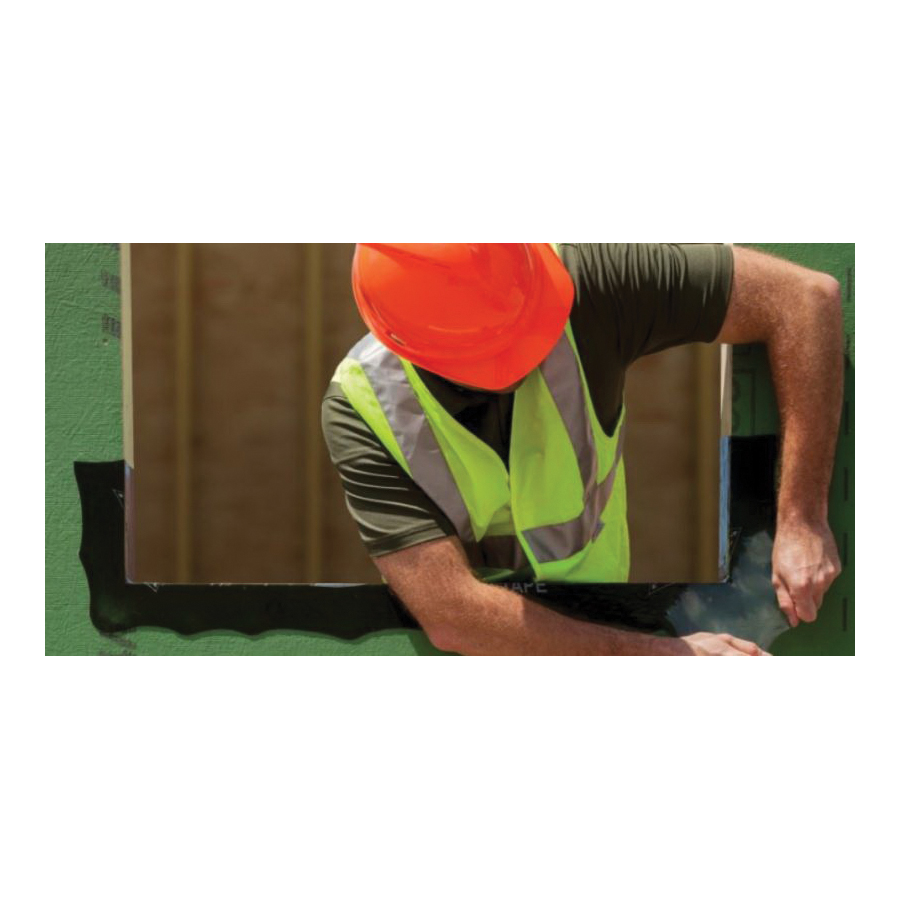 ZIP System S-20010BOX Stretch Tape, 75 ft L, 10 in W, Multi-Color - 2