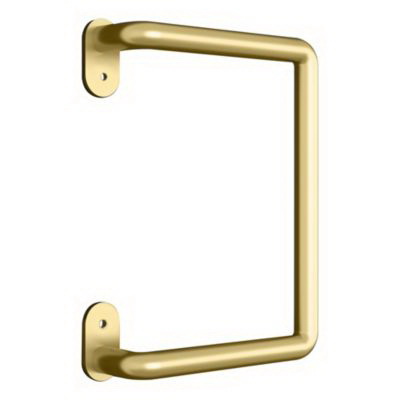 N700-105 Troy Pull, 8 in H, Steel, Brushed Gold
