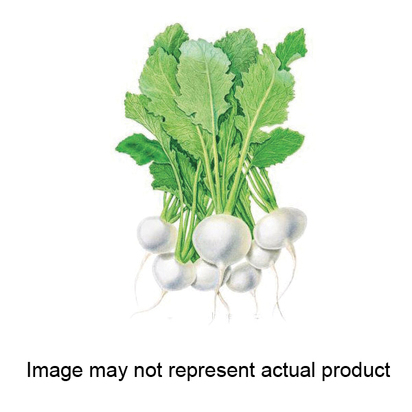 Botanical Interests 0013 Vegetable Seed, Market Express Turnip, Brassica Rapa, 400 mg