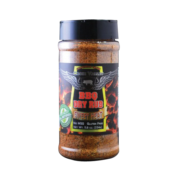 CV13 Sweet Heat BBQ Rub, Dry, 11.8 oz