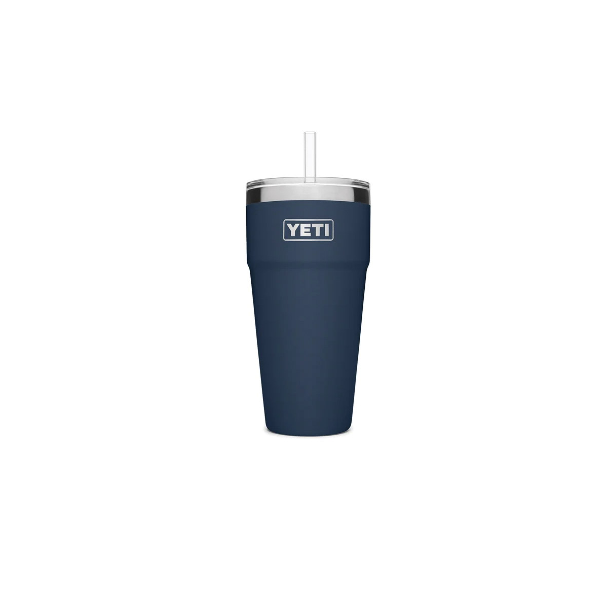 YETI Rambler 26 oz Stackable Cup, Vacuum Insulated, Stainless Steel with No  Lid, Navy