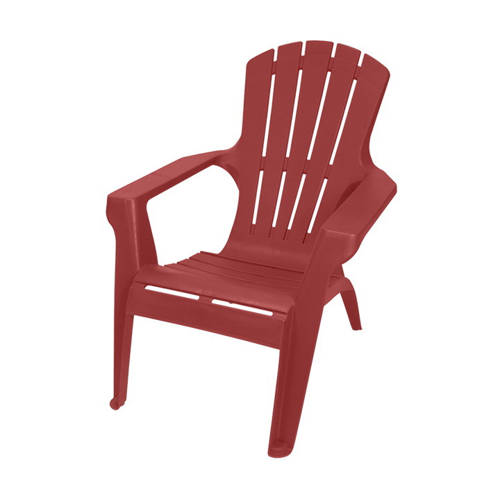 Adirondack II 11482-26ADI Adirondack Chair, 29-3/4 in W, 35-1/4 in D, 33-1/2 in H, Resin Seat