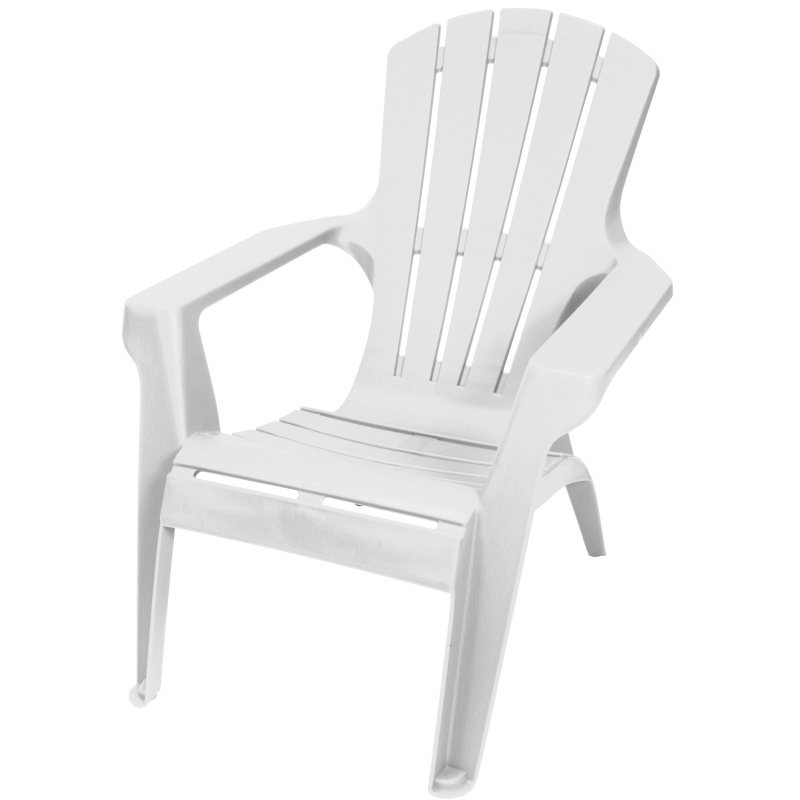 Adirondack II 11617-26ADI Adirondack Chair, 29-3/4 in W, 35-1/4 in D, 33-1/2 in H, Resin Seat