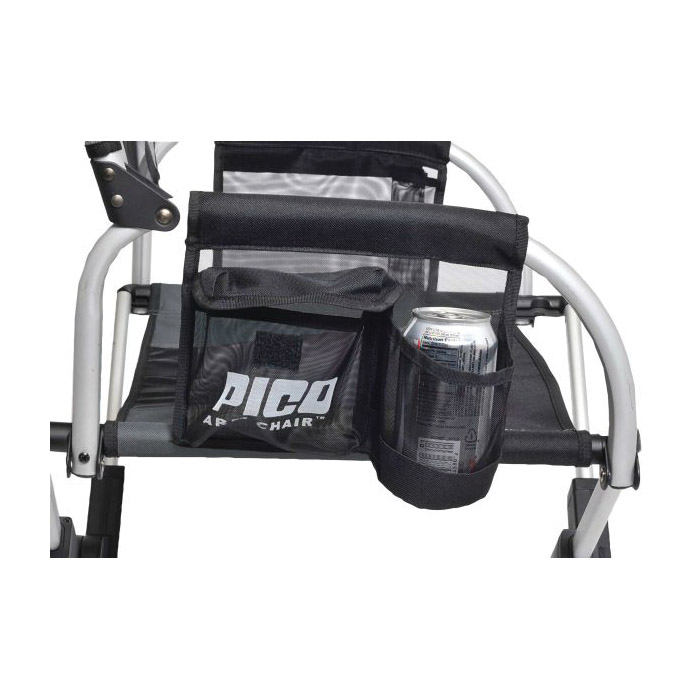 GCI Outdoor 18065 Arm Chair, 21.7 in W, 20.9 in D, 33.9 in H, Aluminum/Steel Frame, Nylon/Polyester Seat - 2