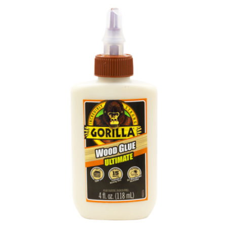 Gorilla 104397 Ultimate Wood Glue, Tan, 4 oz