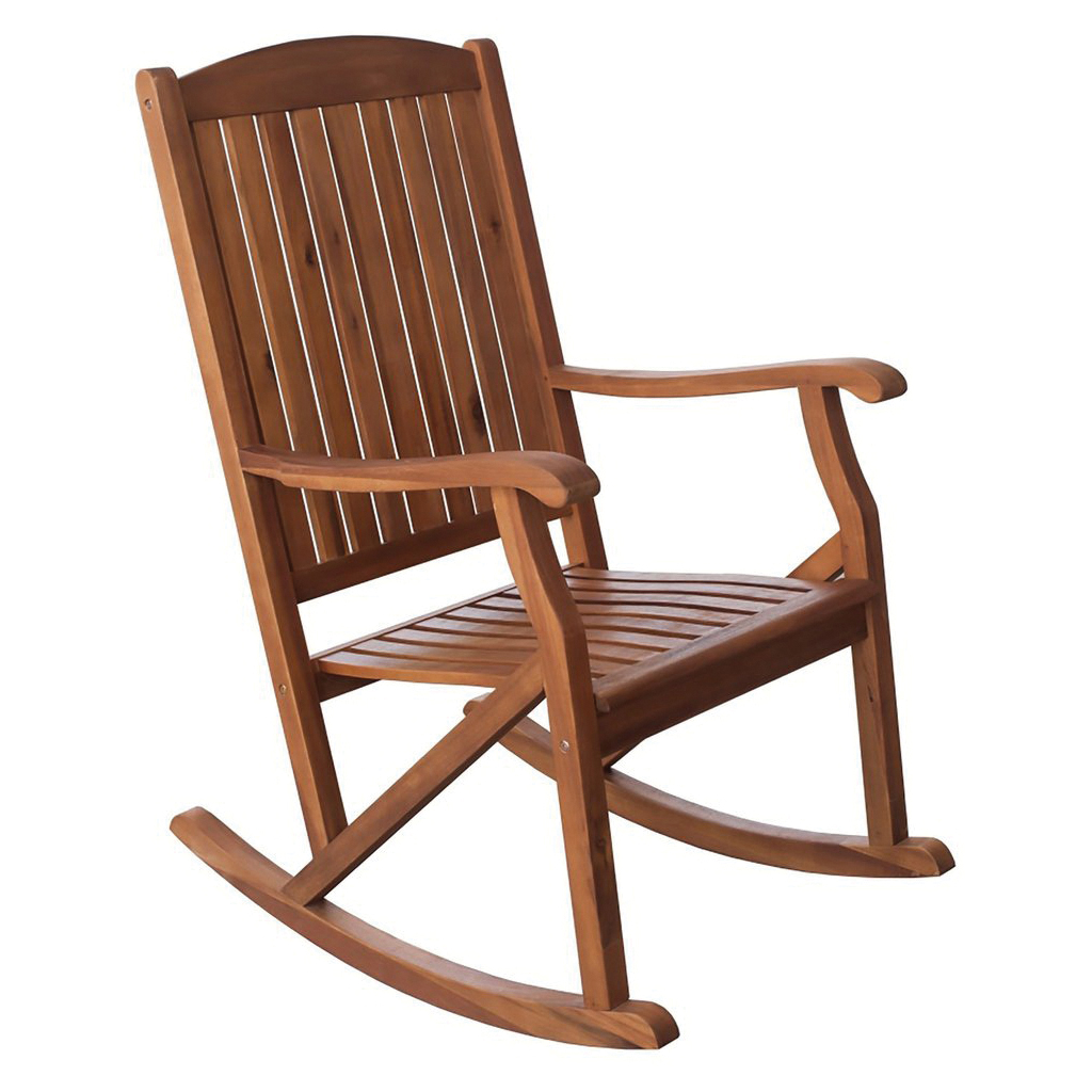 Sequoia TX 36104 Patio Rocker Chair, 24 in OAW, 35 in OAD, 44.1 in OAH, Hardwood