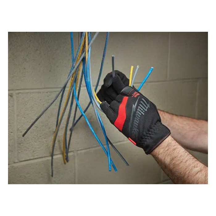 Milwaukee 48228714-2XL Work Gloves, 2XL, 8.11 to 8.34 in L, Reinforced Thumb, Elasticated Cuff - 5