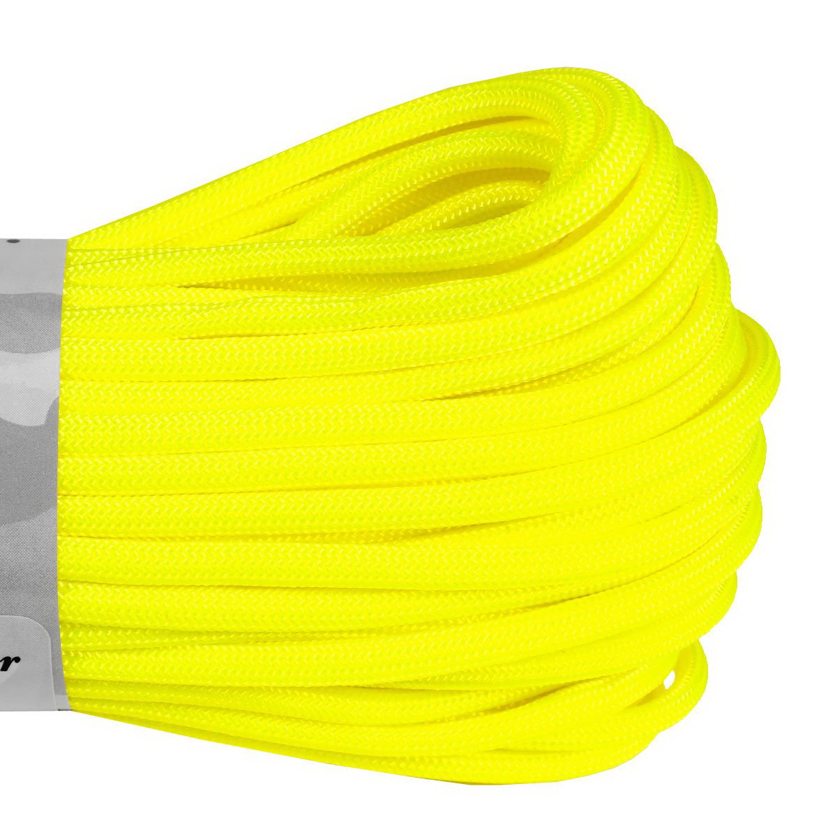 Atwood Rope Mfg SS19NEONYLW Paracord, 5/32 in Dia, 100 ft L, Neon Yellow - 1