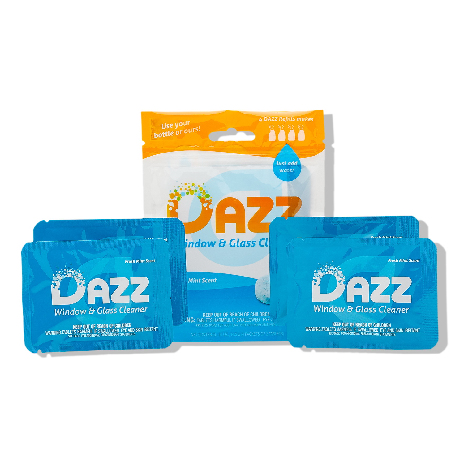 Dazz 1 Window and Glass Cleaning Tablet - 1