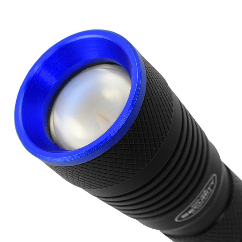 Police Security 98409 Large Skylar Tactical Flashlight, AA Battery, Alkaline Battery, LED Lamp, Black, 3300 Lumens - 3