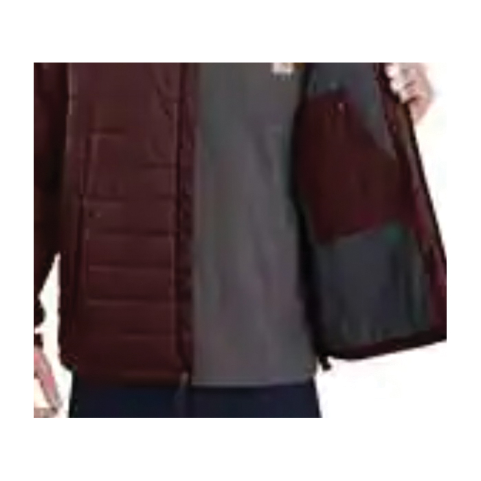 Carhartt Gilliam Series 102208-BRN-2XL Jacket, 2XL, Nylon, Brown, Mock Neck Collar, Zip Closure - 5