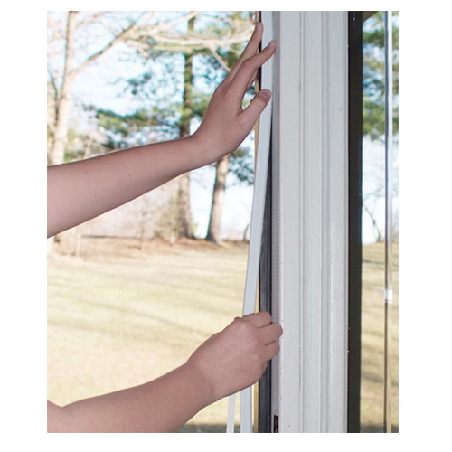 Frost King R538WH Self-Stick Tape, 3/8 in W, 10 ft L, 5/16 in Thick, Foam/Rubber, White