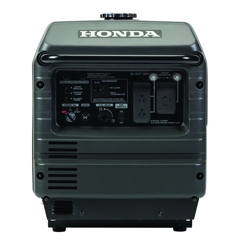 Inverter Generator EU3000iS, Honda, 3000 watt 120V with CO-MINDER - 3