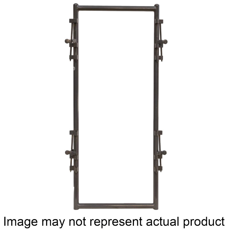 AF20-GY Alley Frame, 35 1/2 in W, 77 1/4 in H, Gray, Powder-Coated, Steel