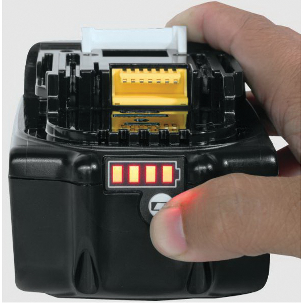 Makita BL1850BDC2 Battery and Rapid Optimum Charger Starter Pack, 18 V Battery, 5 Ah, 45 min Charging
