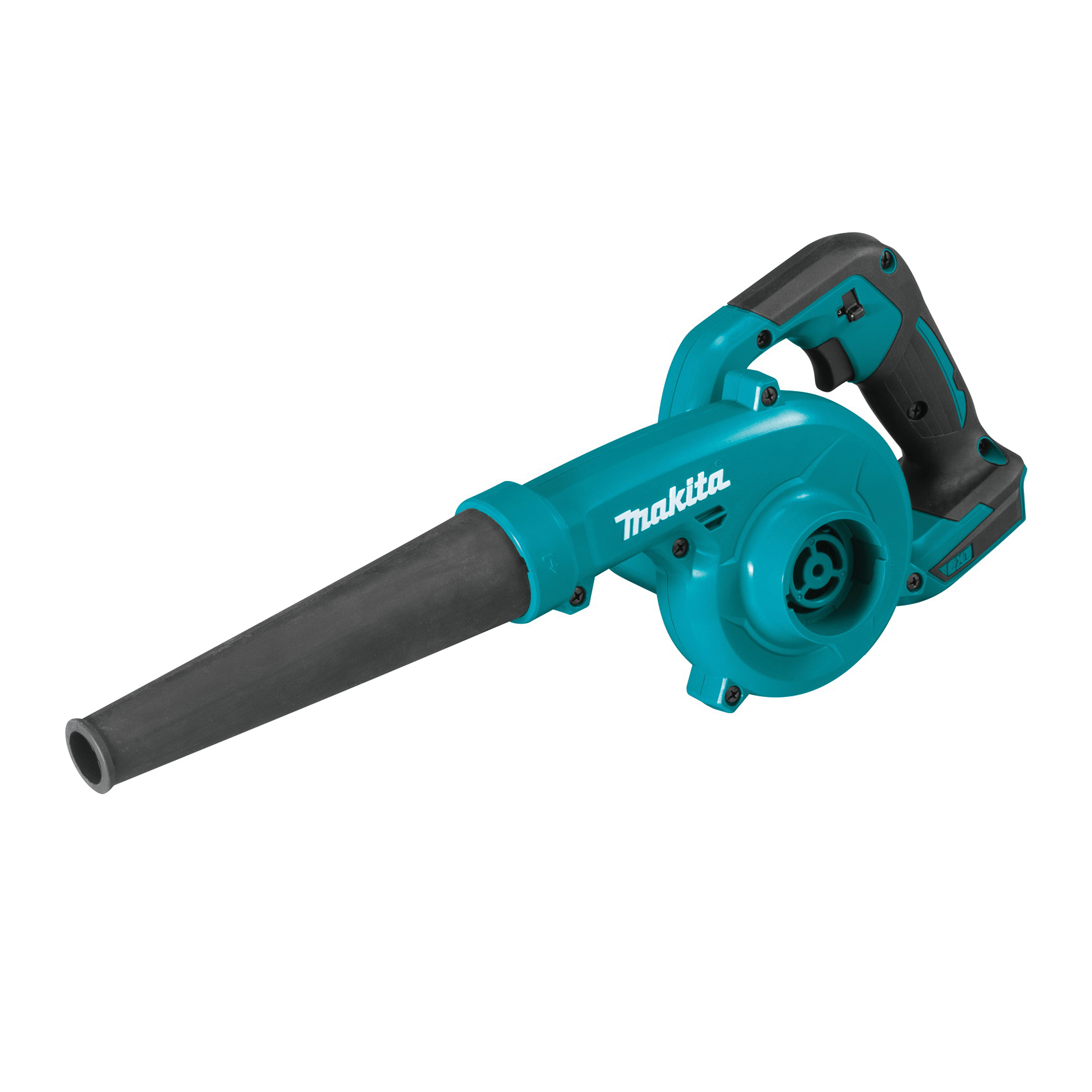 Makita LXT XBU05Z Cordless Blower, 5 Ah, 18 V, Lithium-Ion, 3-Speed, 113 cfm Air, 17 min Run Time