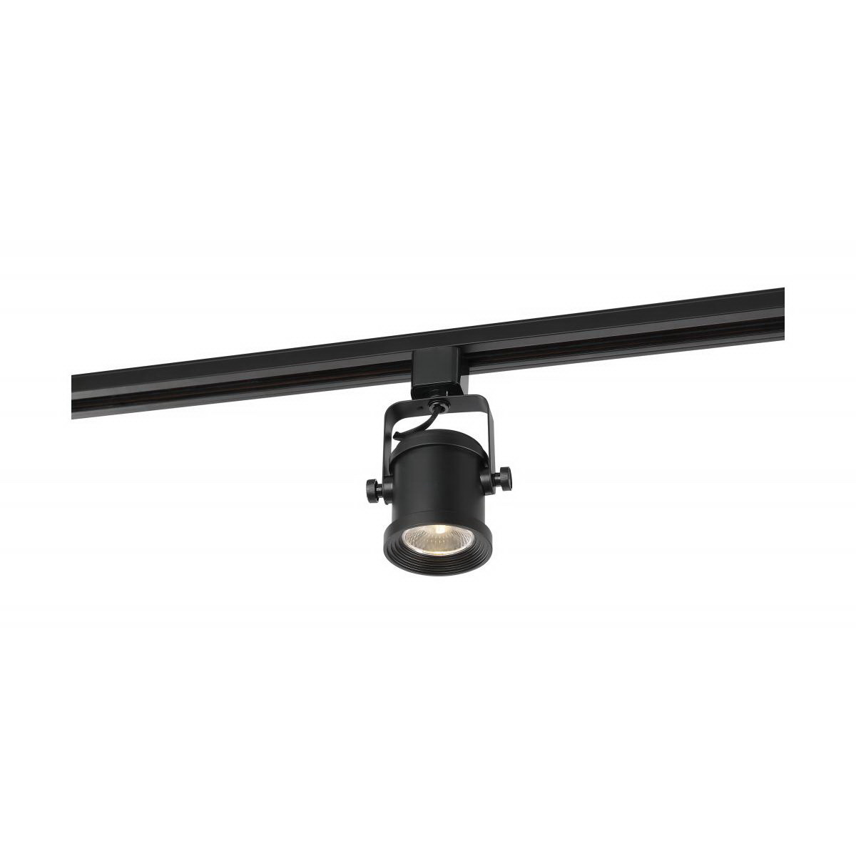 12 Watt Forged Head LED Track Lighting Head, Nuvo Lighting,1020 Lumen, 3000 Kelvin, Black - 2