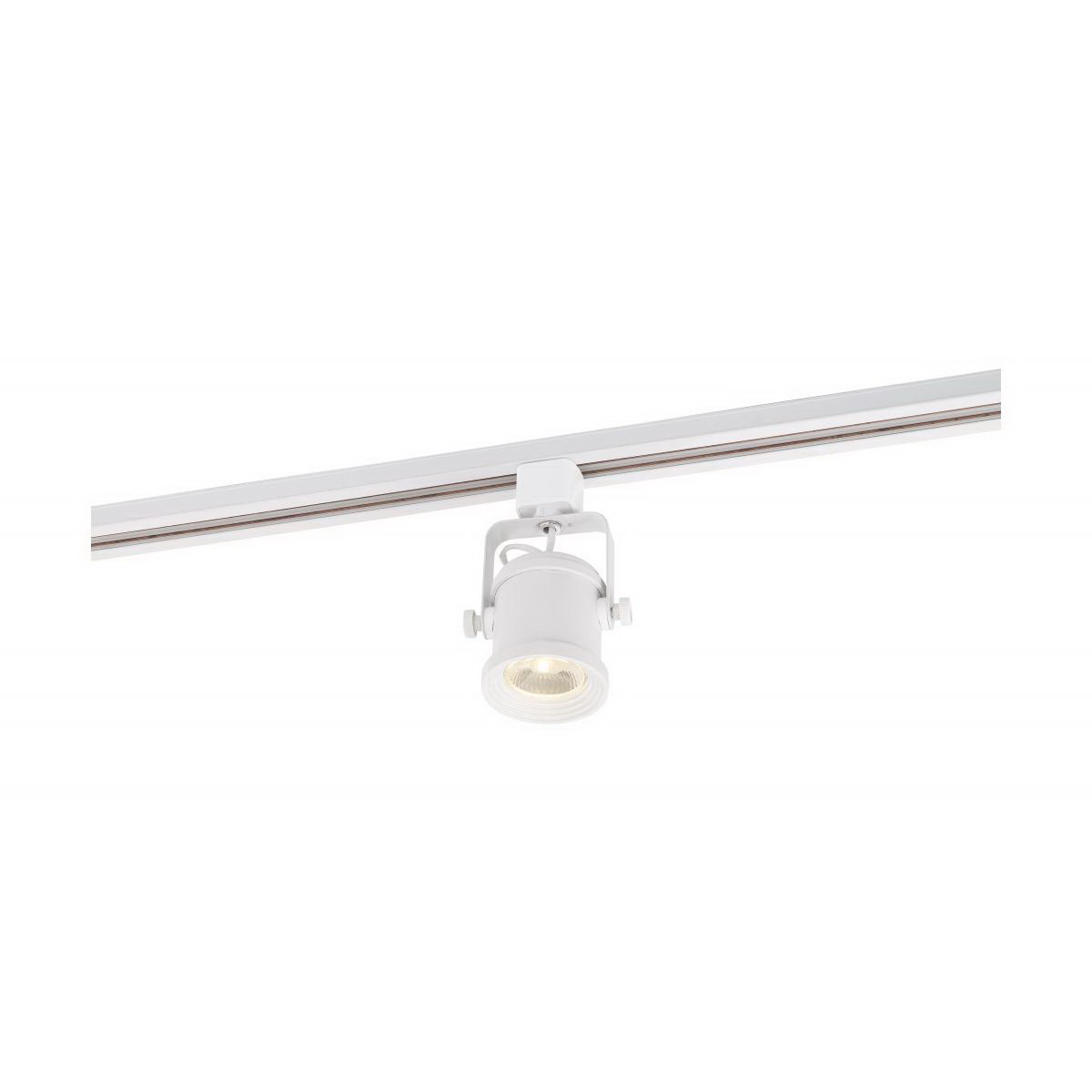 12 Watt Forged LED Track Lighting Head, Nuvo Lighting, 1020 Lumen. 3000 Kelvin, White - 2