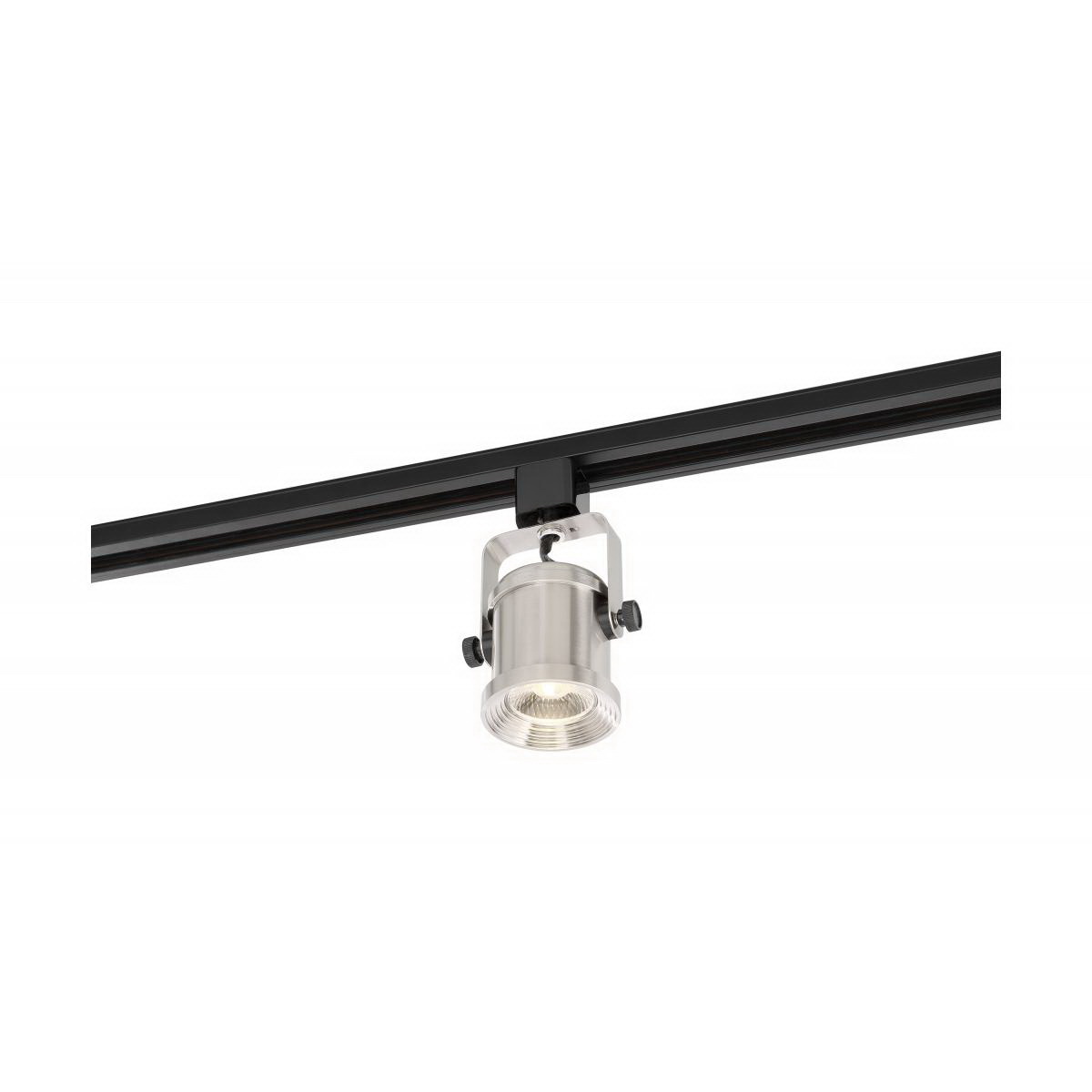 Forged Led Track Lighting Head, Nuvo Lighting, 1020 Lumen, 3000 Kelvin, Brushed Nickel - 2