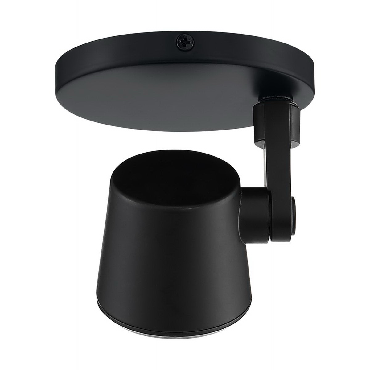 12 Watt Taper Back Monopoint LED Spot Light, Satco, 1000 Lumen, 3000 Kelvin, Black - 2