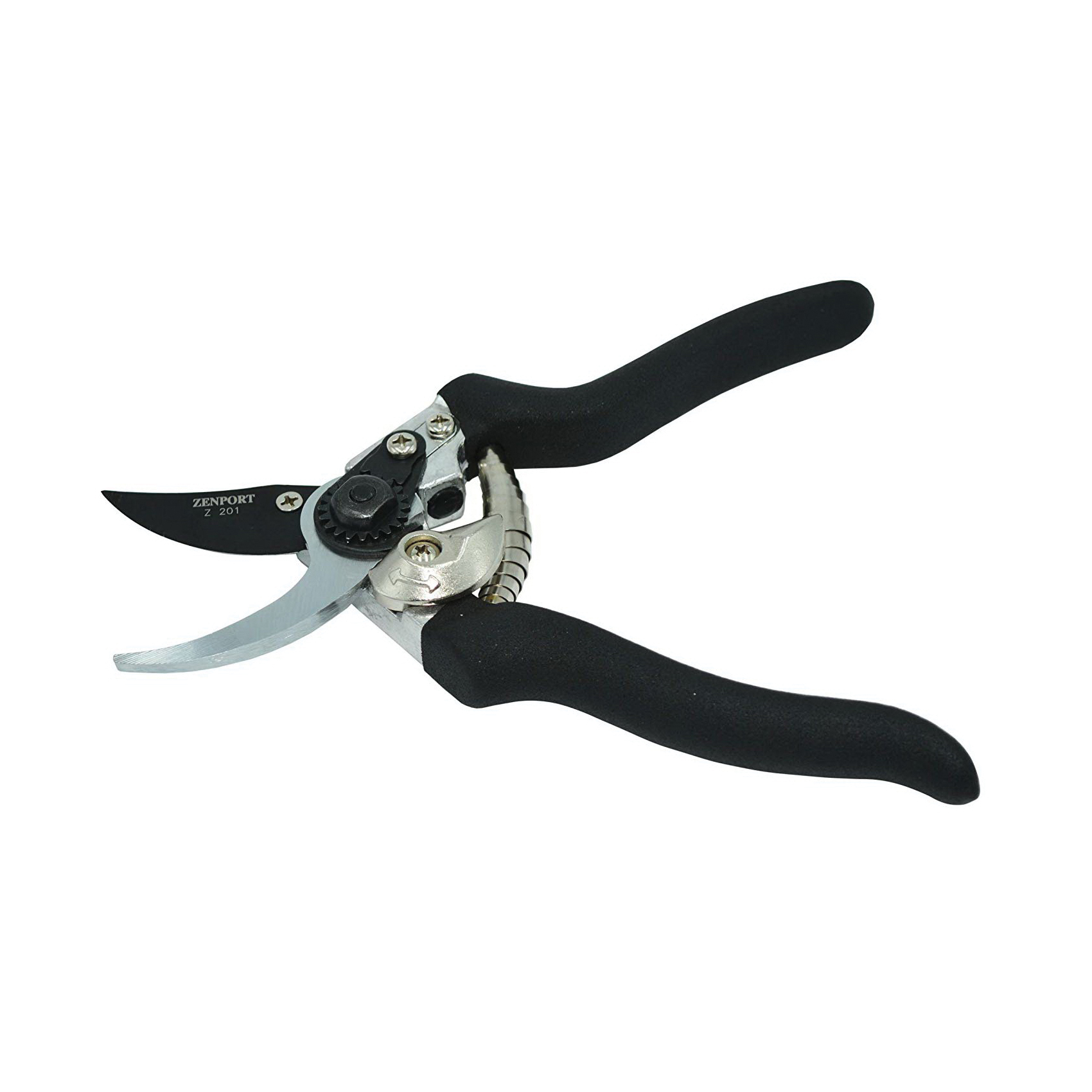 Heavy-Duty Pruner, Zenport, 1 in Dia Cutting Capacity, Carbon Steel Blade, 9.2 in OAL - 2