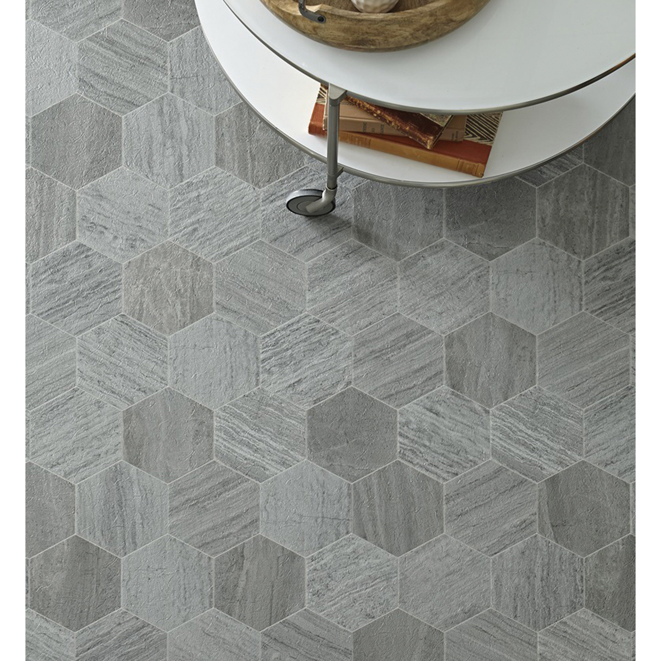 Mannington Hive Vinyl Flooring Sheet, Mannington Mills Inc, 12 ft W x Cut to Length, Honeycomb Pattern, Swarm - 4