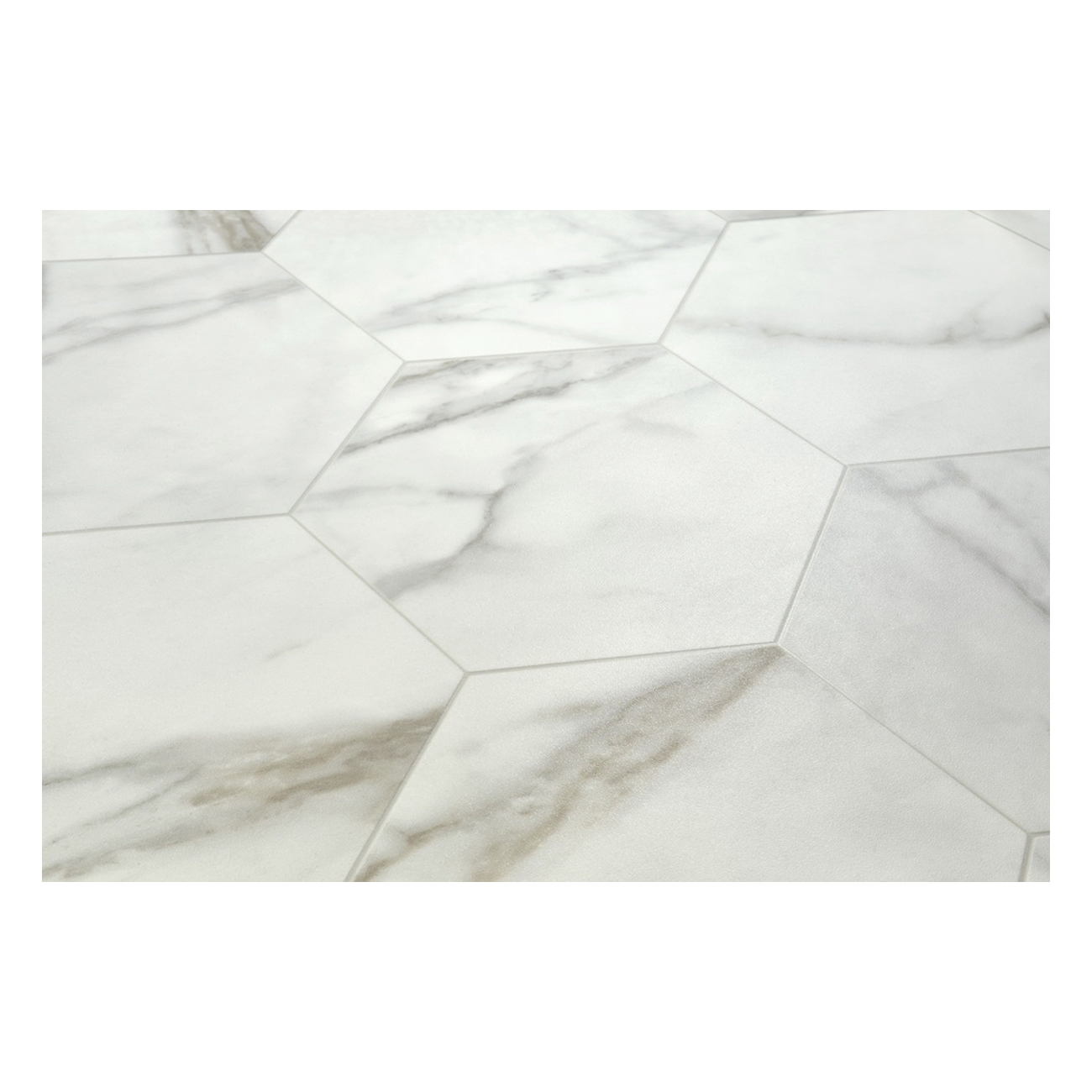 Vinyl Flooring Sheet, Mannington Mills Inc, Mannington Carrara, Carrara Pearl, 6 ft W x Cut to Length - 4