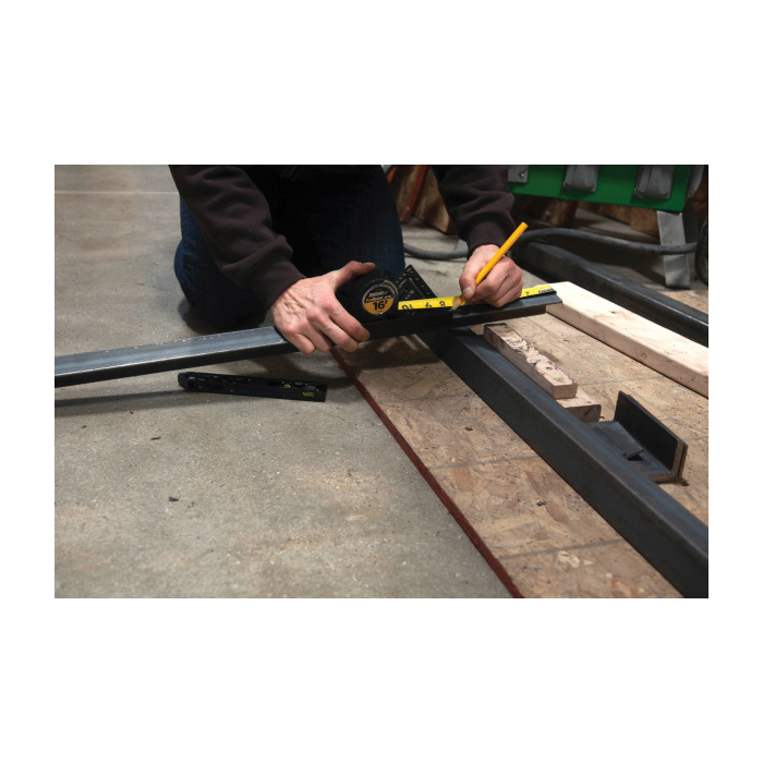 Rafter Speed Square, Johnson, Aluminum, 1-3/8 in L, 10 in W - 2