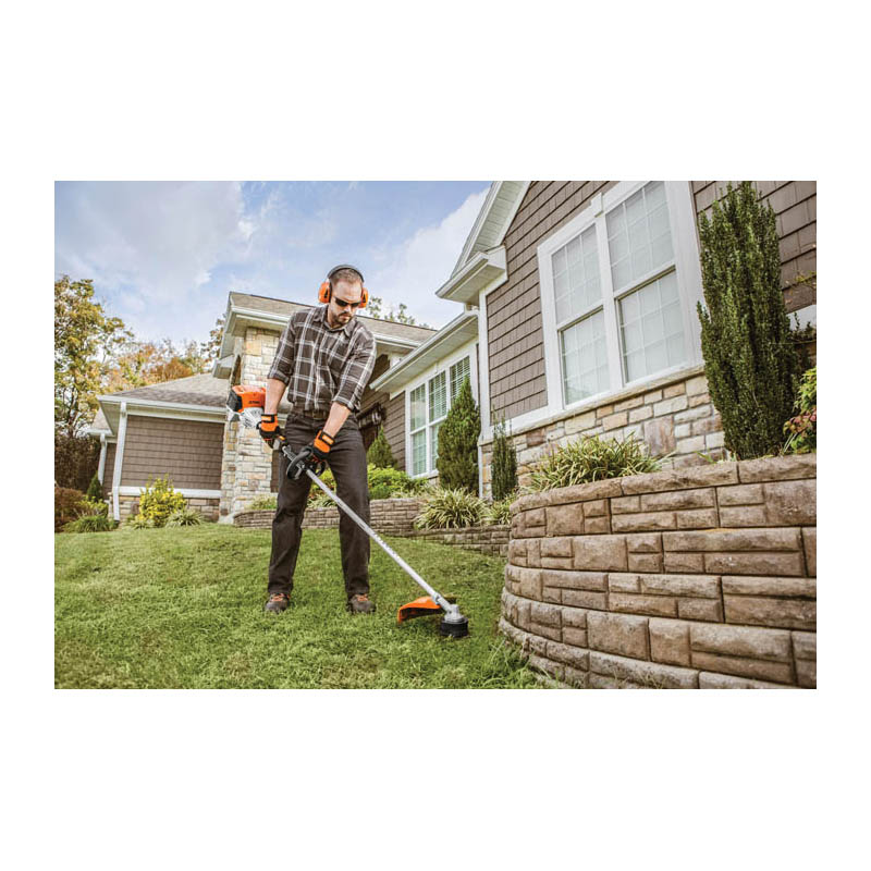 Stihl 4180 200 0506 US Professional Trimmer, Gas, 1.3 bhp, 28.4 cc Engine Displacement, 4-Stroke Engine, Loop Handle - 4