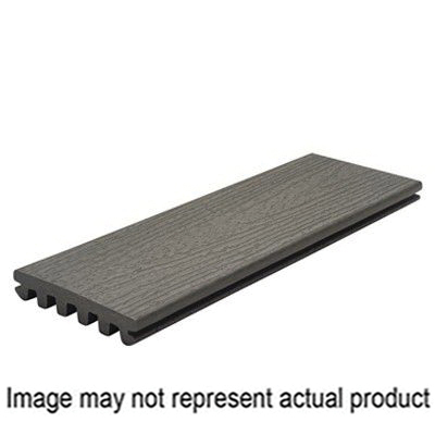 Composite Decking Board, Trex, 1 in X 6 in x 12 ft, Enhance Basics, Grooved Edge, Clam Shell - 1