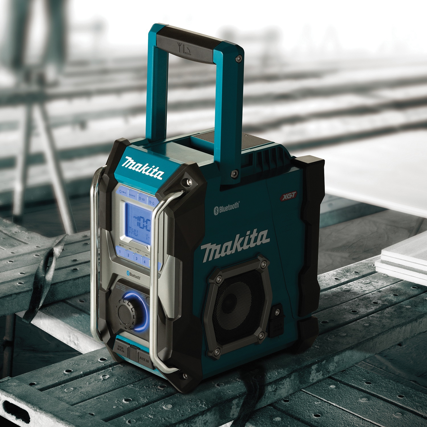 Makita GRM02 Cordless Bluetooth Jobsite Radio, Tool Only, 40 V, Wireless - 2