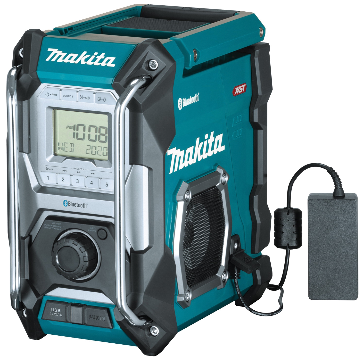 Makita GRM02 Cordless Bluetooth Jobsite Radio, Tool Only, 40 V, Wireless - 3