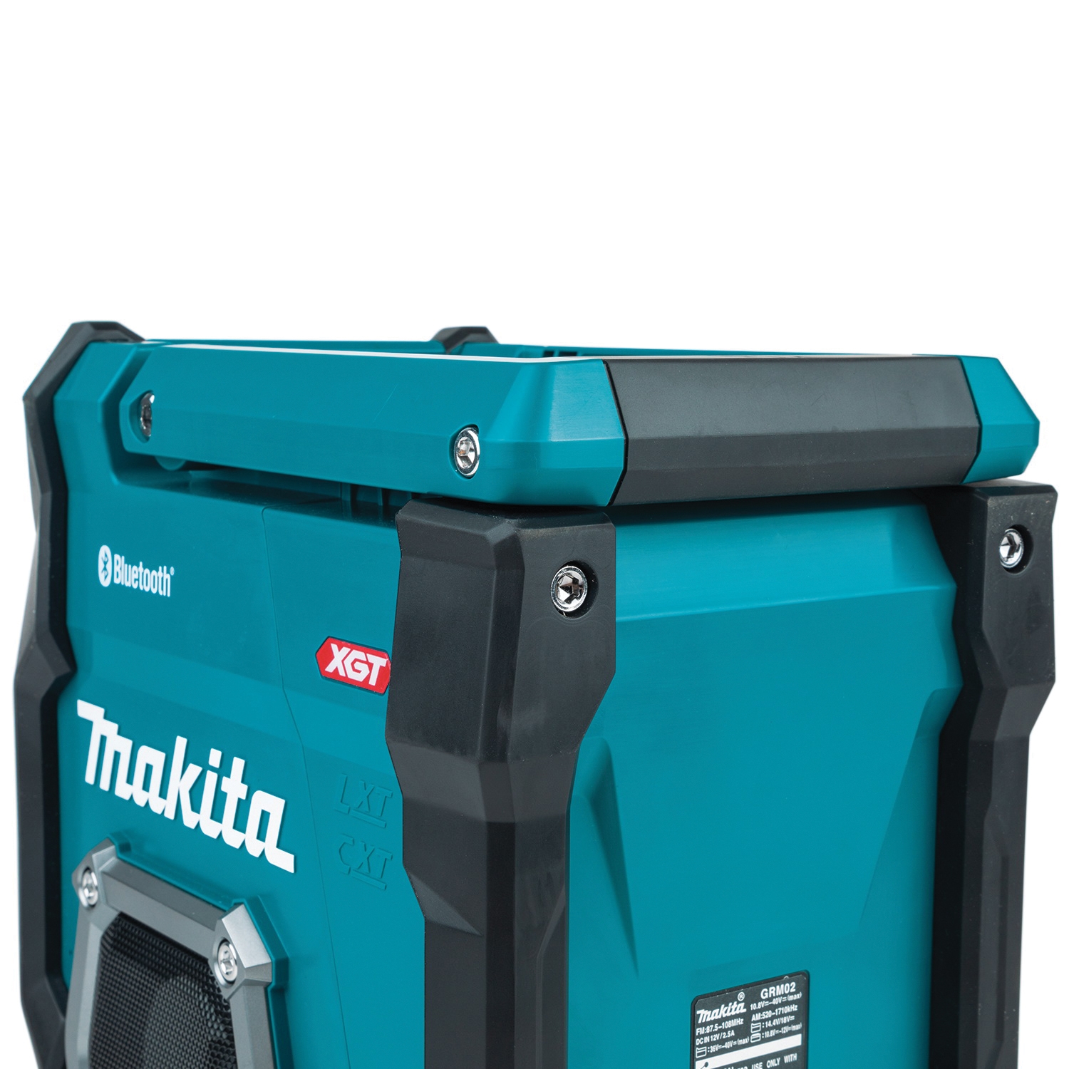 Makita GRM02 Cordless Bluetooth Jobsite Radio, Tool Only, 40 V, Wireless - 4