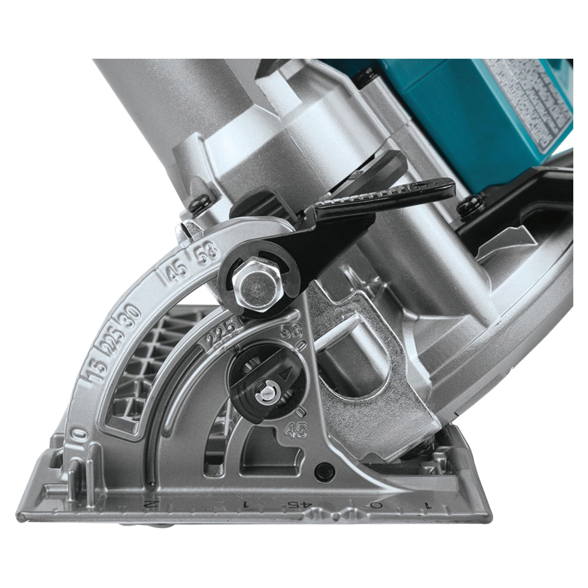 Cordless Circular Saw, Makita, Tool Only, 40 V, 7-1/4 in Dia Blade, 56 deg Bevel - 4