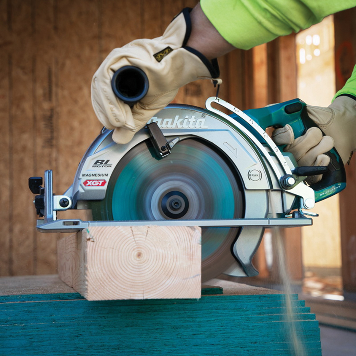 Makita GSR02Z Cordless Circular Saw, Tool Only, 40 V, 10-1/4 in Dia Blade, 56 deg Bevel - 3