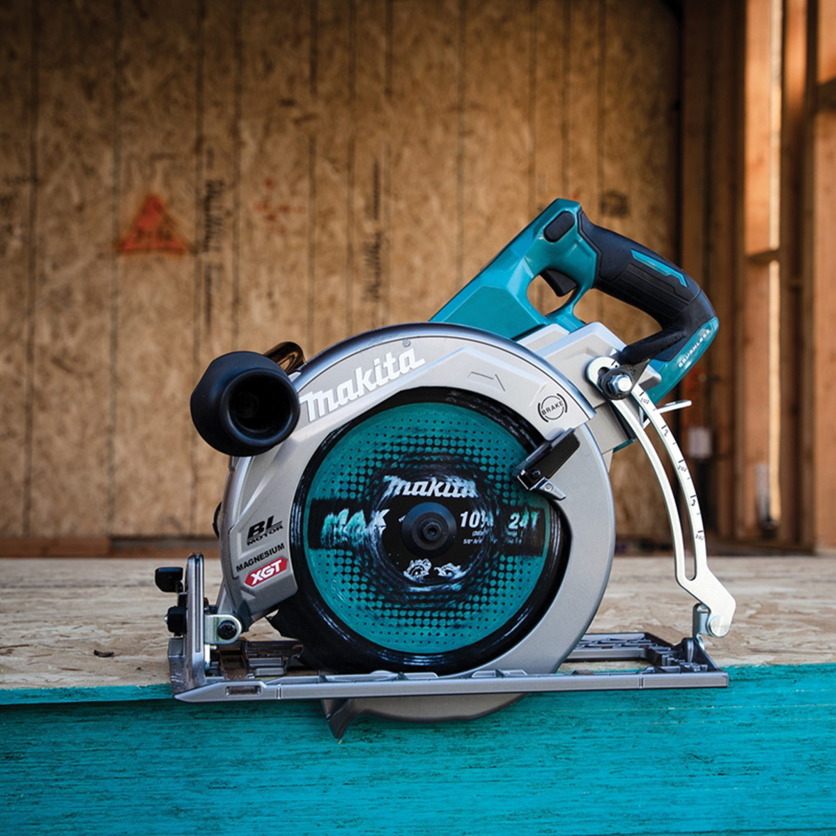 Makita GSR02Z Cordless Circular Saw, Tool Only, 40 V, 10-1/4 in Dia Blade, 56 deg Bevel - 5