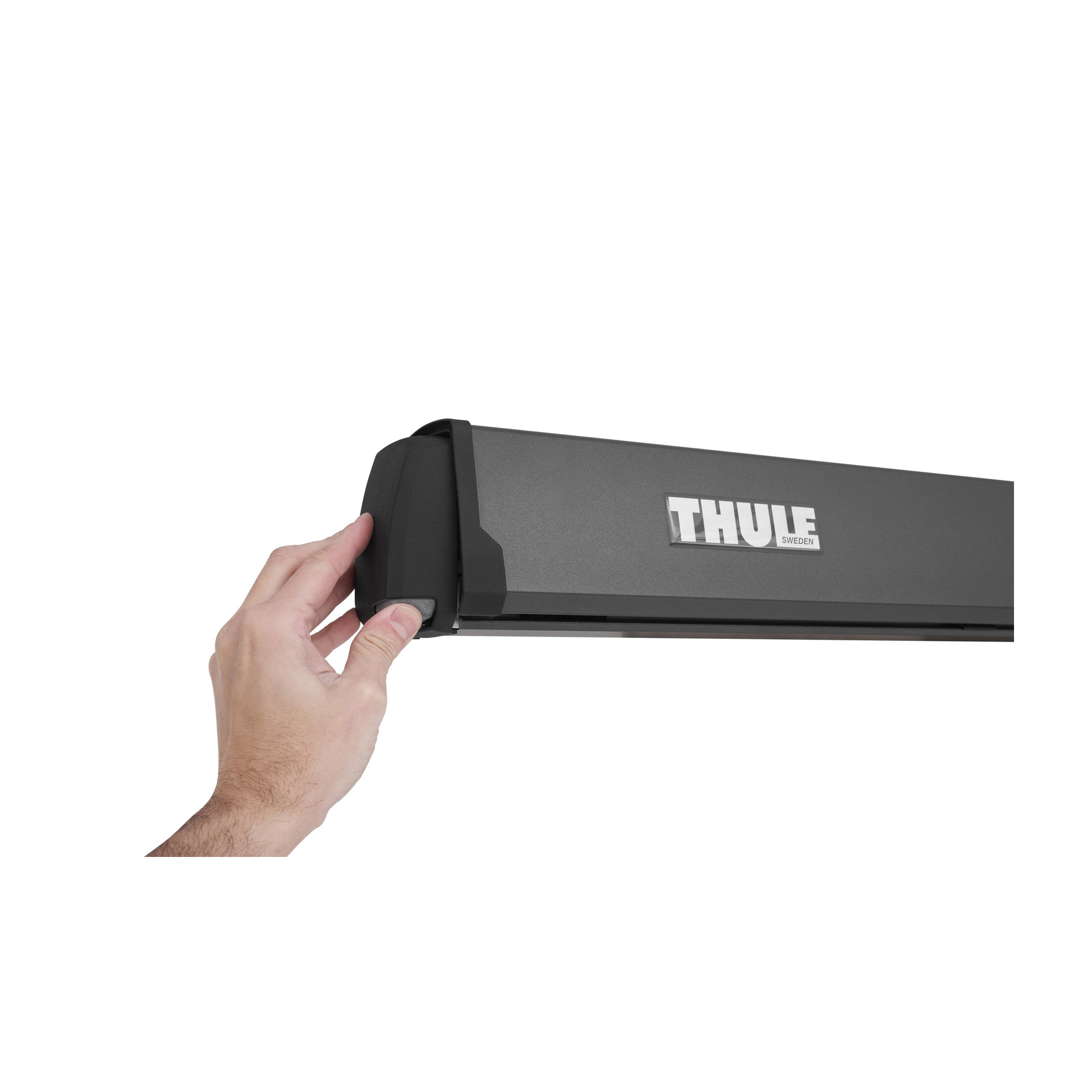 Thule Outland 320011 Manual Box Awning, 7.5 ft L, Aluminum/Polyester, Anthracite - 2