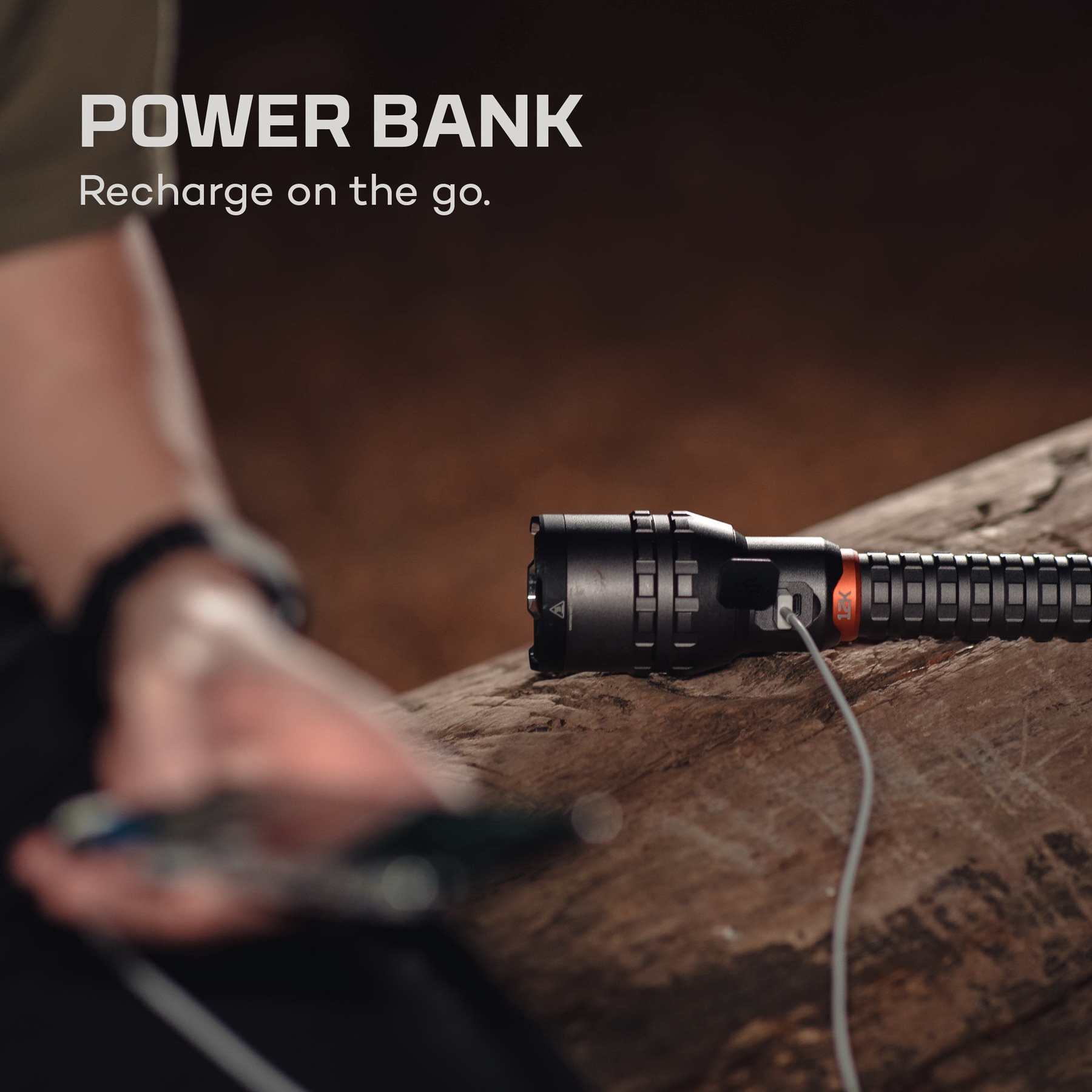 LED Flashlight, Nebo, Full-Size 12K, USB-C Rechargeable, 12,000 Lumens - 4