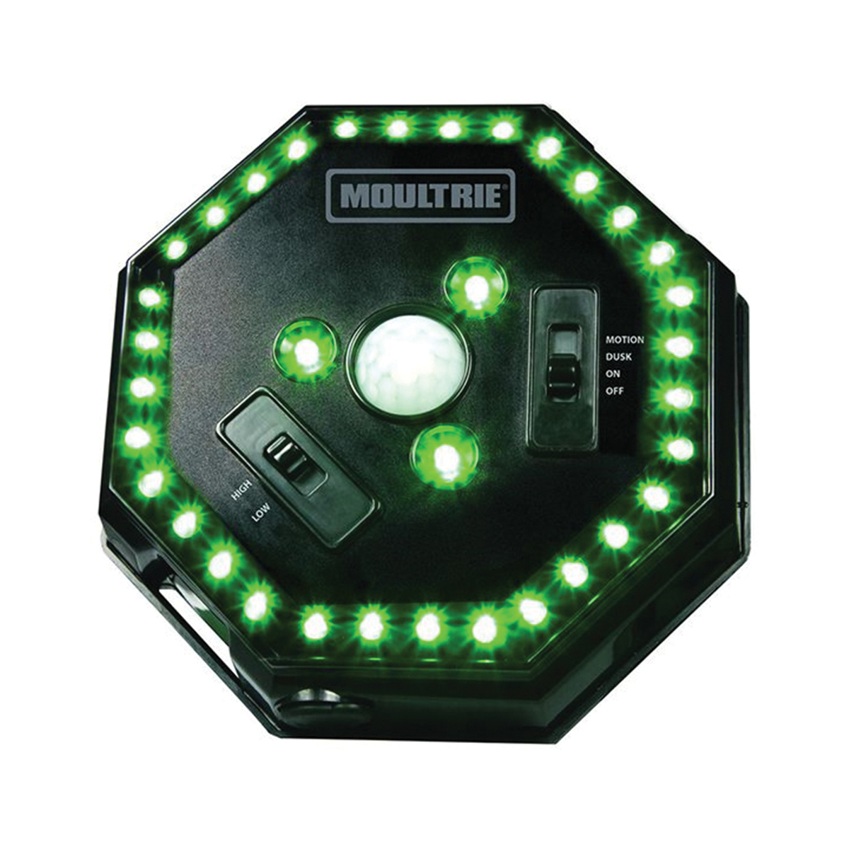 MFA-12651 Feeder Hog Light, Battery, Metal, Black/Green