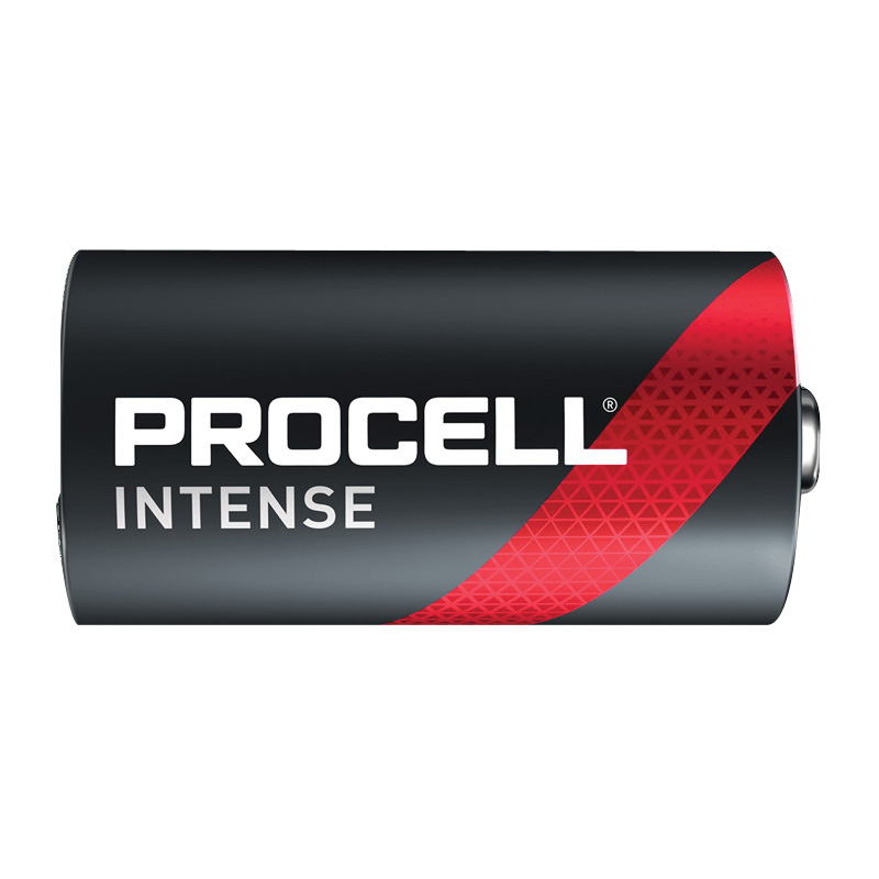 Procell Intense Series PX1300, 1.5 V Battery, D Battery, 12 pk