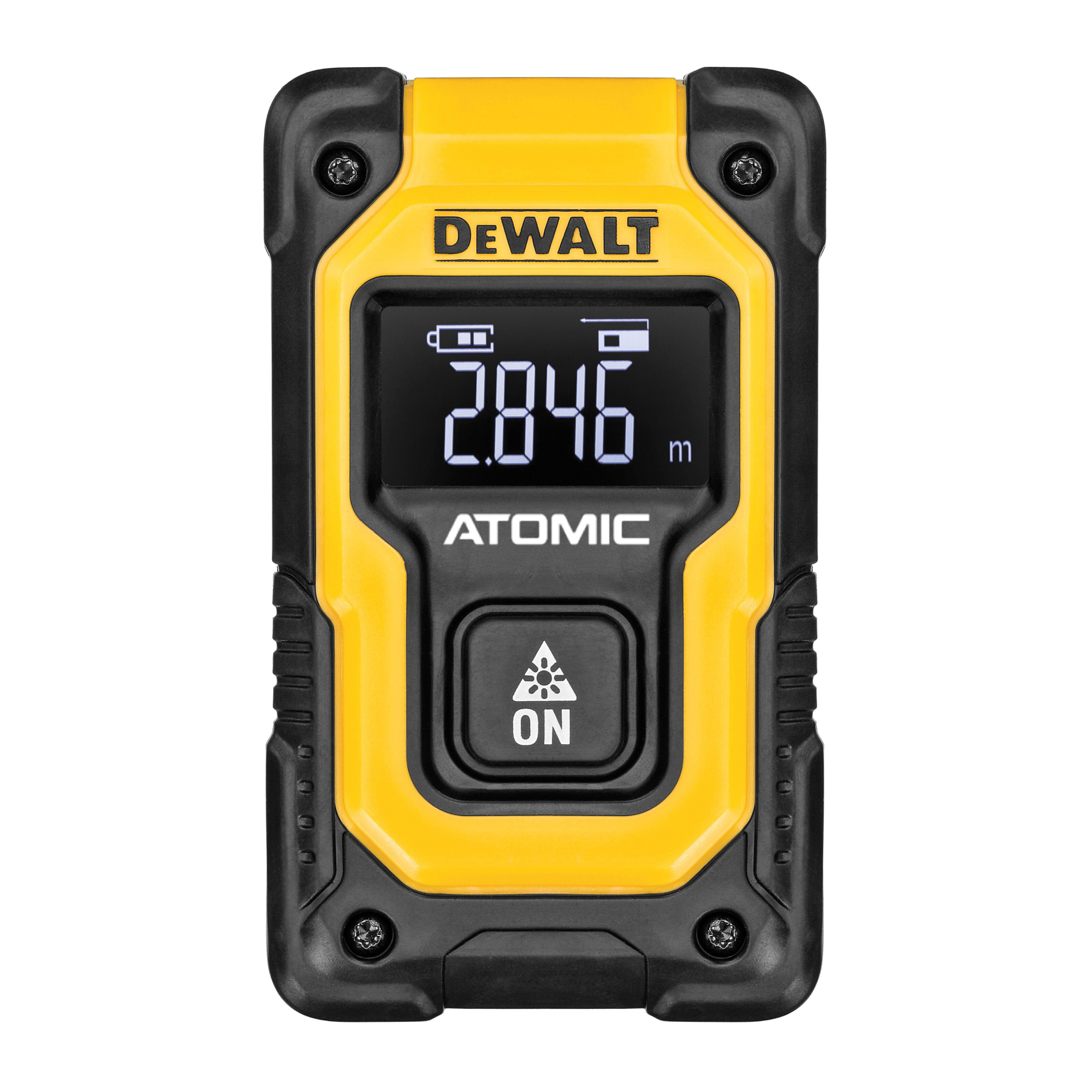 DeWALT Atomic Compact Series DW055PL Pocket Laser Distance Measurer, 55 ft, LCD Display - 3
