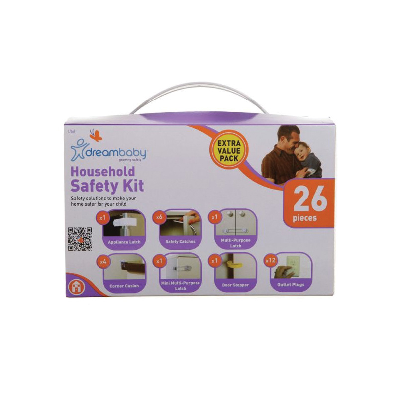 Dreambaby L7661 Home Safety Value Kit, Plastic, White - 2