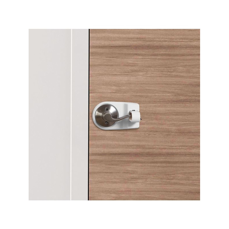Dreambaby L828 Lever Door Lock, Plastic, White - 2