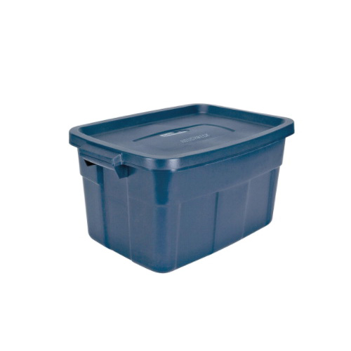 Roughneck RMRT310000 Storage Box, Polyethylene, Navy Blue, 32-3/10 in L, 20-2/5 in W, 16-7/10 in H