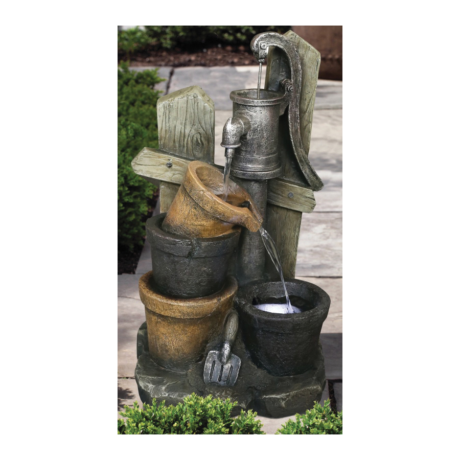 Y95891 Water Fountain, Old Fashion Pump