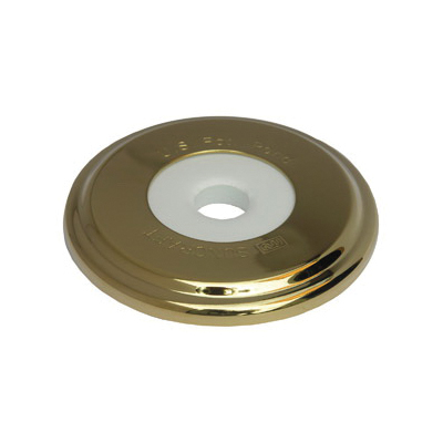 Lasco 03-6013 Tub Spout Trim Plate, 3-1/2 in Dia, Polished Brass