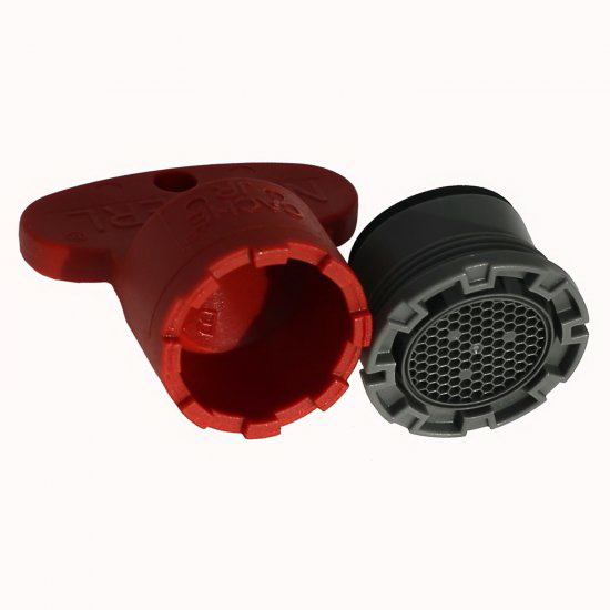 Lasco 09-8025 Aerator Kit, 1.2 gpm, For: Delta Faucets with a 13/16-27 Thread Size