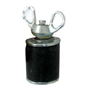 Lasco 13-1817 Test Plug with Wing Nut, 1-1/4 in Pipe