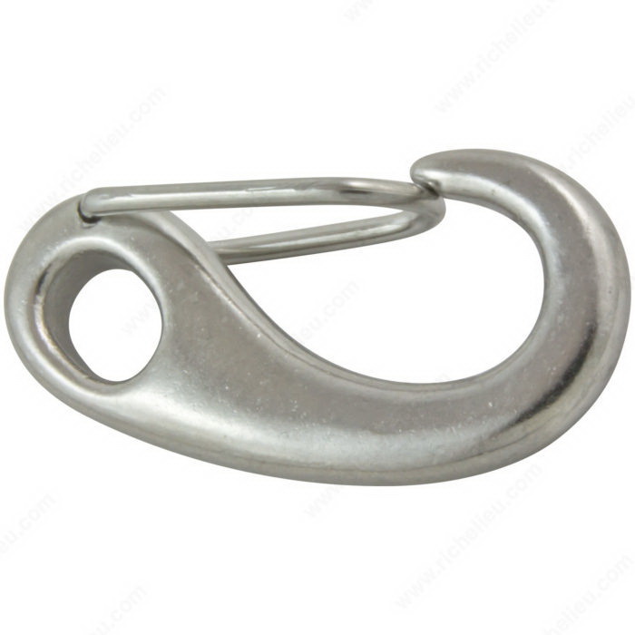 Spring Snap, Kingchain, 2 in, 66 lb Working Load, Stainless Steel - 2