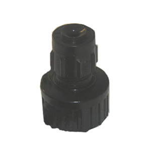 Lasco 15-8156P Drip Emitter, 1/2 in Connection, Adjustable Fan Spray Bubbler, 0 to 20 gph, Full-Circle
